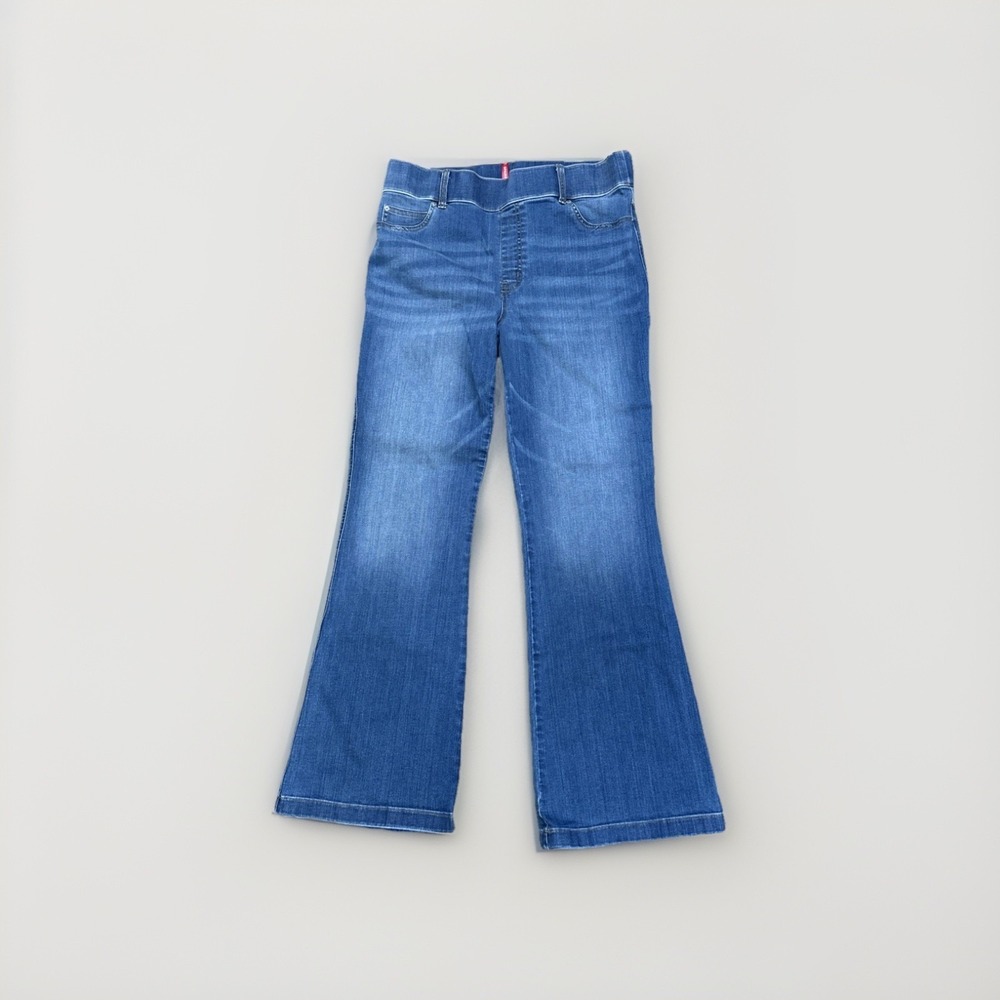 SPANX Medium Blue Boot-Cut Flare Jeans